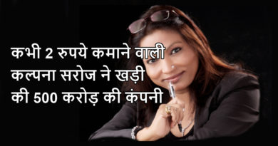 कल्पना सरोज उद्यमी की प्रेरणादायक सफलता की कहानी कल्पना सरोज उद्यमी की प्रेरणादायक सफलता की कहानी