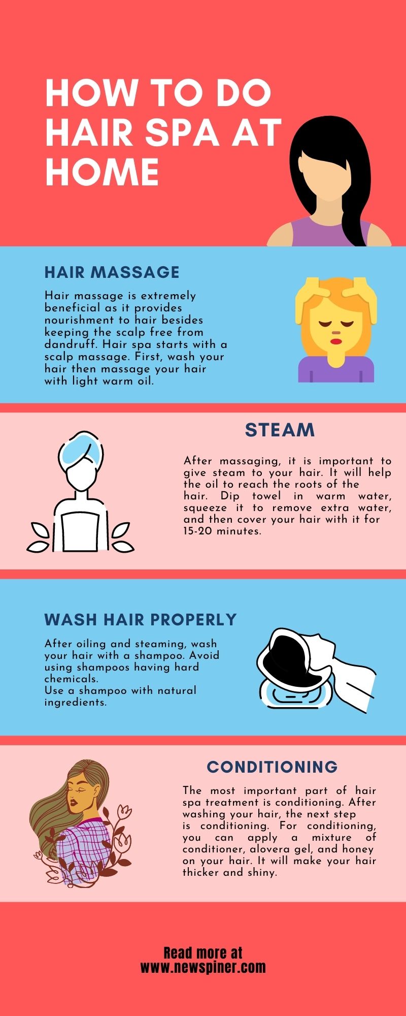Hair spa treatment at home in hindi