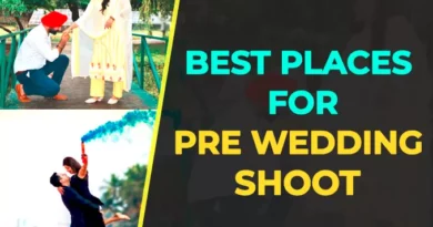 Best places in India for Pre-wedding shoot